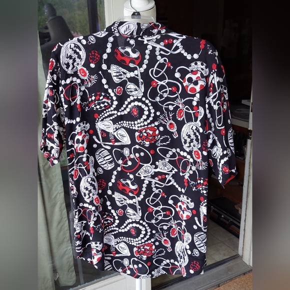 Womans Vintage Traffic Jam brand 90s Rap Music Culture Shirt Top in size Medium - Picture 8 of 8